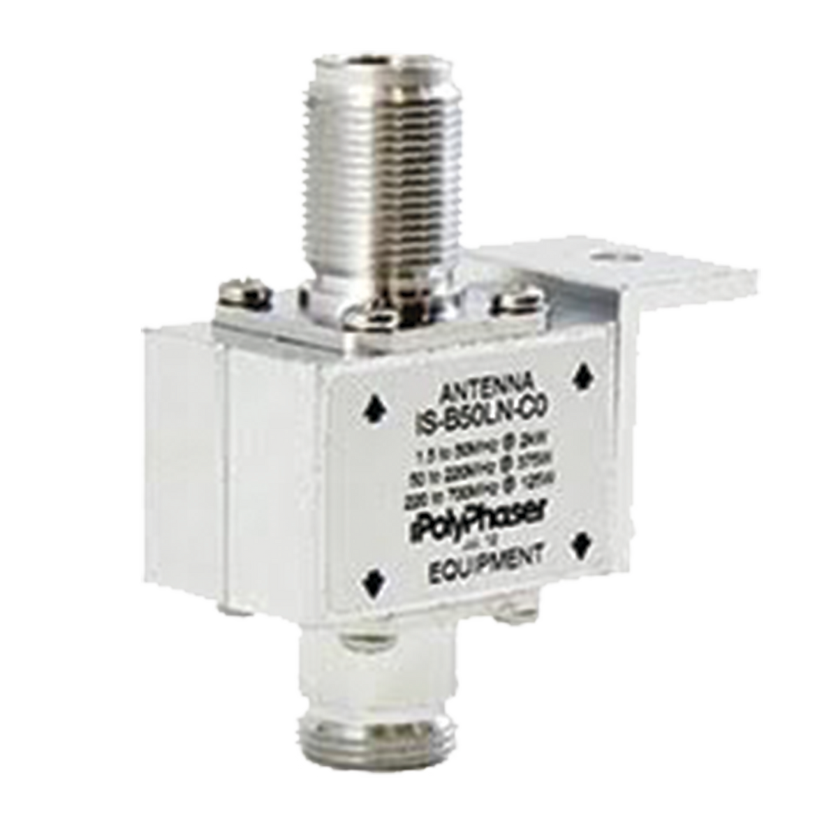 Protector Coaxial RF / 125-1000 MHz / 50 Ω / Conectores N Hembra / Bloqueo DC