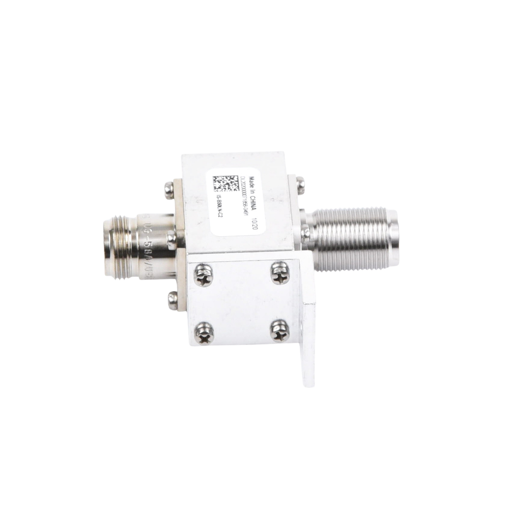Protector Coaxial RF / 125-1000 MHz / 50 Ω / Conectores N Hembra / Bloqueo DC / 40 kA