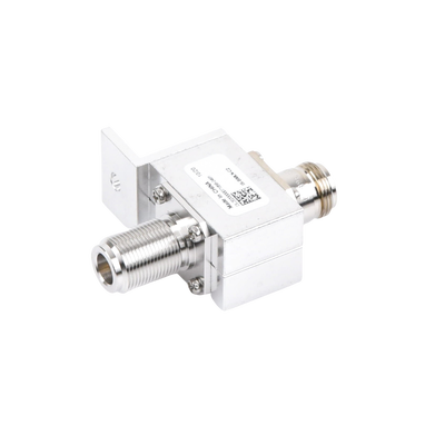 Protector RF Coaxial Para 10 - 1000 MHz de Ceja Frontal y Conectores N Hembra en Ambos Lados, 50 Ω