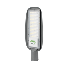 Luminaria LED  de 100 W / 100 - 265 V CA~50/60 Hz / Fotocelda  / Color Blanco/ Dimensiones 200 x 465 x 78 mm / Ángulo de Luz 135°.