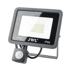 Reflector con Sensor de Movimiento 30 W /160 x 180 mm / 85 - 265 Vca~ 50/60Hz / Ultra delgado / Uso en exterior - interior.