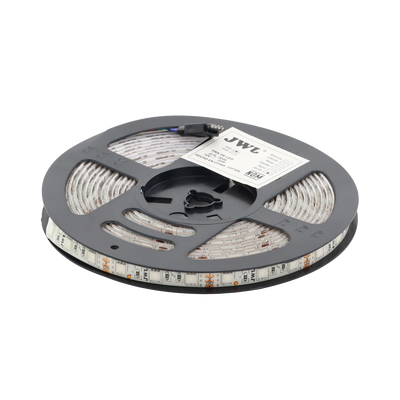 Tira Led Multicolor de 5 m / Uso Exterior / Potencia 22 W / 900 lm/ 12 V CD / Necesario transformador  (No incluido).
