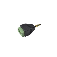Adaptador para Audio y Video de 3.5 mm con Terminal Atornillable