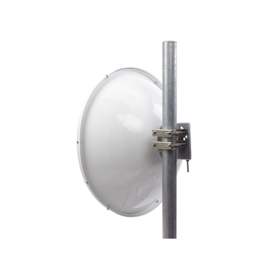 Antena Direccional de Alto Rendimiento/ Parábola profunda para mayor aislamiento al ruido / 29 ± 1 dBi / 4.9 - 6.4 GHz / Conectores N-Hembra / Fácil Montaje y Soporte de acero inoxidable / Radomo Incluido