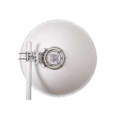 Antena direccional Alto Rendimiento / Parábola profunda para mayor aislamiento al ruido /4 ft / Guía de onda  para radio B5x y C5x / Ganancia de 35 dBi / Soporte de acero inoxidable / Polaridad en 90 ° y 45 ° / Incluye montaje.