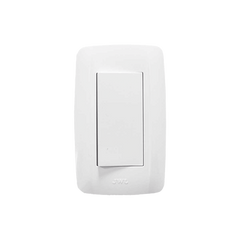 Apagador Escalera de 127 V~60 Hz 10 A / Color Blanco.