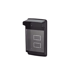 Carcasa Protectora Universal Color Negro con Tapadera de Acrílico / Medidas 245 × 143 × 83 mm / Compatible con Múltiples Modelos de Control de Acceso
