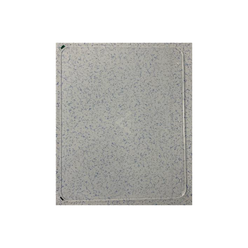 Aleta de Acrílico para formar  carriles de 110 cms en torniquetes Hikvision Series DS-K3B501 y DS-K3B601 / Uso en accesos amplios para silla de ruedas