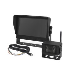 Sistema Profesional Inalámbrico de Cámara de Reversa y Monitor para Vehículos de Trabajo y Montacargas