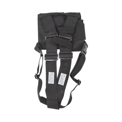 Pechera Universal sin logo con soporte para radio y bolígrafo más bolsa con cinta adherente para su seguridad.