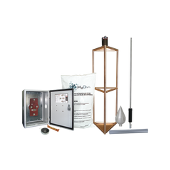 Kit de Pararrayo con Punta con Diámetro de Protección de 300 metros.