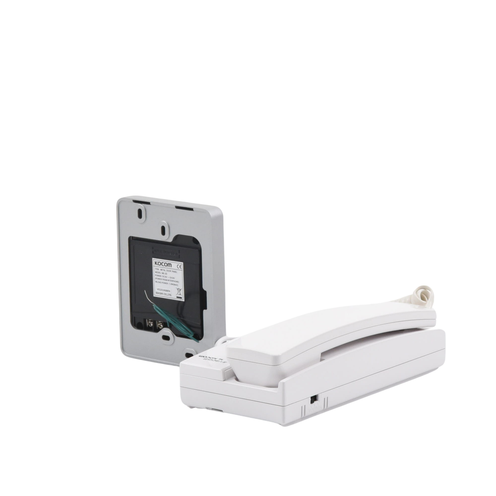 Kit de audio portero con un auricular (expandible hasta 3 auriculares)