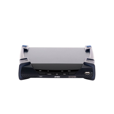 Unidad receptora extensora 4K HDMI KVM sobre IP