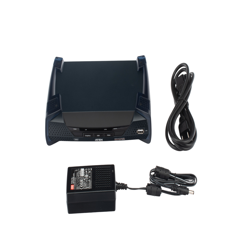 Unidad receptora extensora 4K HDMI KVM sobre IP