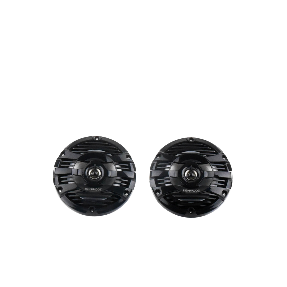 Par de Altavoz Marino de 6.5" / 2 Vías / 4 Ohm / 50W RMS / PP Resistente al Agua / Rejilla UV