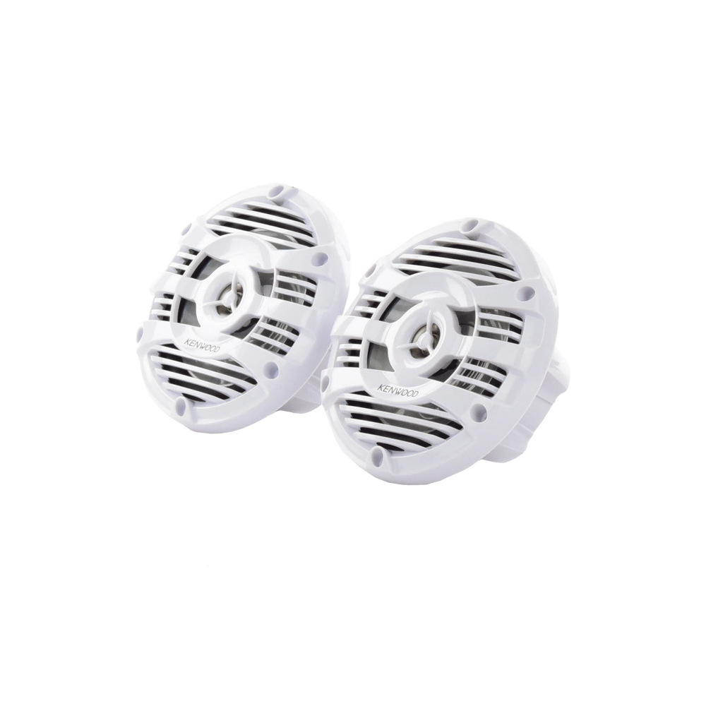 Par de altavoces fabricados en grado marinos en color blanco de 6.5" potencia máxima de 150 W