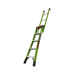 Escalera de Tijera 3 en 1 de 1.5 Metros, Fibra de Vidrio (SKU13906-001). Hecha en E.U.A. (Versión 2.0)