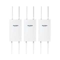 Kit de 3 Puntos de Acceso WiFi 6 y 3 Inyectores PoE 802.3af/at, Doble Banda Simultanea en 2.4 y 5 GHz, Hasta 300 m de Cobertura WiFi, Hasta 2.976 Gbps, Hasta 256 Usuarios Concurrentes, Administración en Nube Gratis con INSIGHTS
