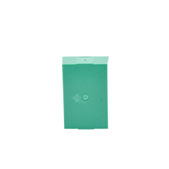 Caja trasera de montaje color verde para estaciones de parada STOPPER