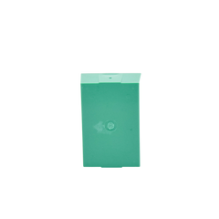 Caja trasera de montaje color verde para estaciones de parada STOPPER
