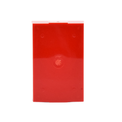 Caja trasera de montaje color rojo para estaciones de parada STOPPER