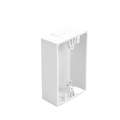 Caja trasera de montaje color blanco para Estaciones de Parada STOPPER