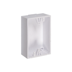Caja trasera de montaje color blanco para Estaciones de Parada STOPPER