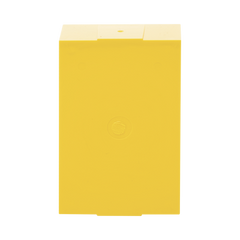 Caja trasera de montaje color amarillo para estaciones de parada STOPPER
