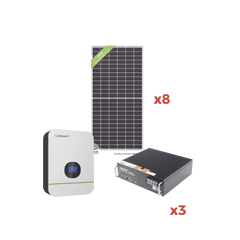 Kit de Energia Solar para Minisplit 110Vca Max.1400W