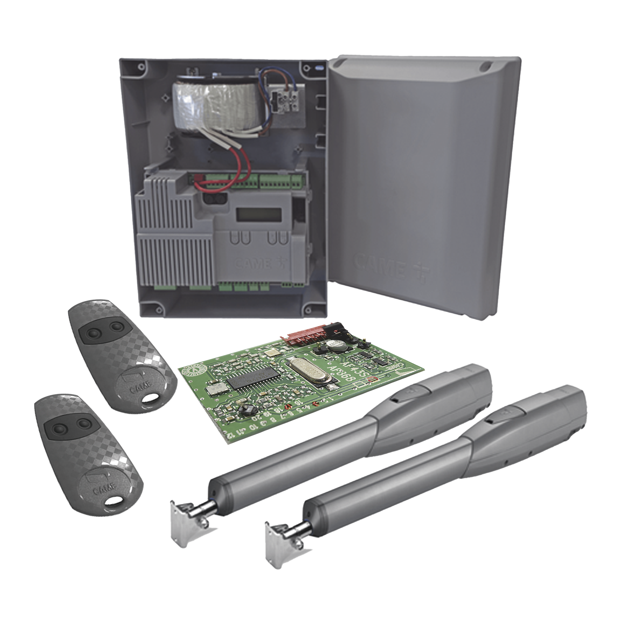 Kit de Operadores ATS para Puertas Abatibles de hasta 5 Metros y 400 Kg / Uso Intensivo