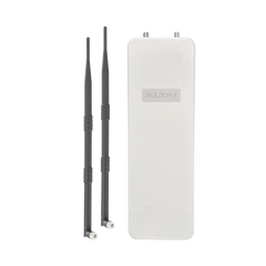 Poderoso Kit WiFi Omnidireccional en 2.4 GHz para WISP, Hasta +200 m de Cobertura, El Kit Incluye Punto de Acceso C1XN+ y  2 x Antenas de 9dBi  Omnidireccionales, Administración en Nube Gratis con INSIGHTS