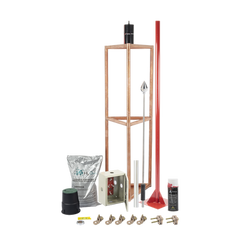 Kit Pararrayo con Accesorios para Protección de Diámetro de 300m.