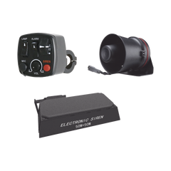 Kit para motocicleta EPCOM INDUSTRIAL, sirena/ bocina 100 Watt y controlador