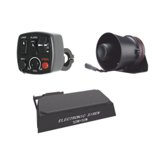 Kit para motocicleta EPCOM INDUSTRIAL, sirena/ bocina 100 Watt y controlador