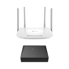 Kit de ONU Gigabit XZ000G3 con Router Router Inalámbrico ISP doble banda AC, Hasta 1167 Mbps, 4 antenas externas omnidireccional, Puertos Gigabit