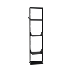 Kit de Rack Estándar 19", 45 UR con 2 Charolas  y PDU (8 tomas). Ideal para UPS y Servidores tipo Torre.