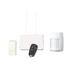 Kit de Receptor y Sensores Inalámbricos Para Panel Vista. Magnéticos y de Movimiento mas Control Remoto