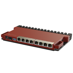 Router con CPU ARM / 8 Puertos GE / SFP 2.5G / montaje 1U