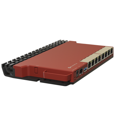Router con CPU ARM / 8 Puertos GE / SFP 2.5G / montaje 1U