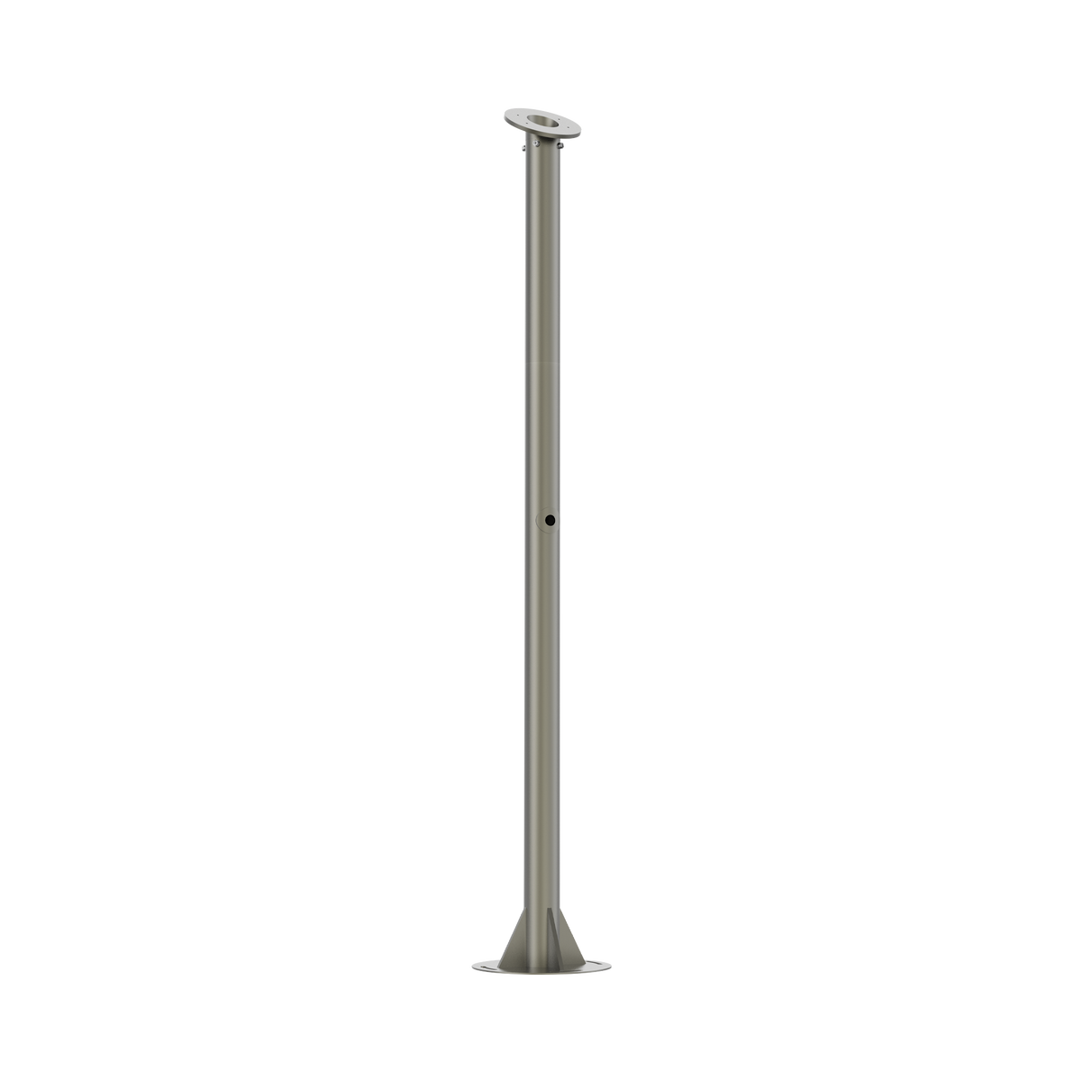 Poste para Cámara ANPR / Compatibilidad con cámara DS-TCG406-E(S),DS-TCG406-E(ER)(2812)/ Altura de 1.5 Metros /  Color Gris