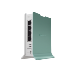 (hAP ax lite) Router WiFi 2.4 Gen6 802.11b/g/n/ax 160mW de potencia, 4 puertos Gigabit