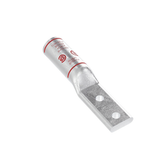 Zapata de compresión Aluminio LAB750-12-24R para cal. 750 Kcmil, Doble barreno para tornillo prisionero de 1/2, Espaciado de orificio 44.45mm, 1 Pz