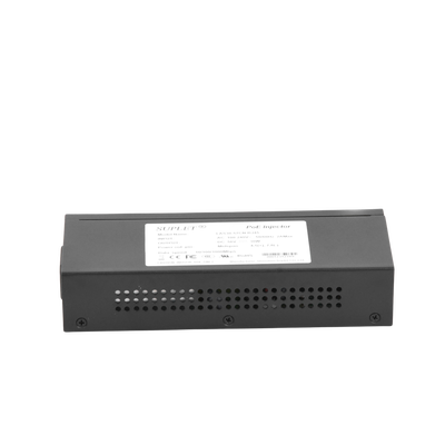 Inyector Super Hi-PoE / 56 Vcc / 30 Watts / Para Domos HIKVISION PTZ / IP (-AE / DE) / Soporta 802.3 af /at / Para Aplicaciones de CCTV
