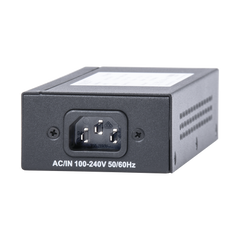 Inyector Super Hi-PoE / 56 Vcc / 60 Watts / Para Domos HIKVISION PTZ / IP (-AE / DE) / Soporta 802.3 af / at / Para Aplicaciones de CCTV