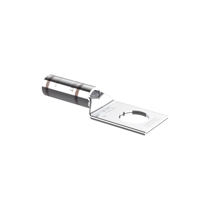 Zapatas de compresión LCA2-38-Q, para cal. 2 Awg, Barreno para tornillo prisionero de 3/8, 1 Pz