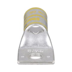 Zapata de compresión LCA250-38-X para cal. 250Kcm, Barreno para tornillo prisionero de 3/8, 1 Pz