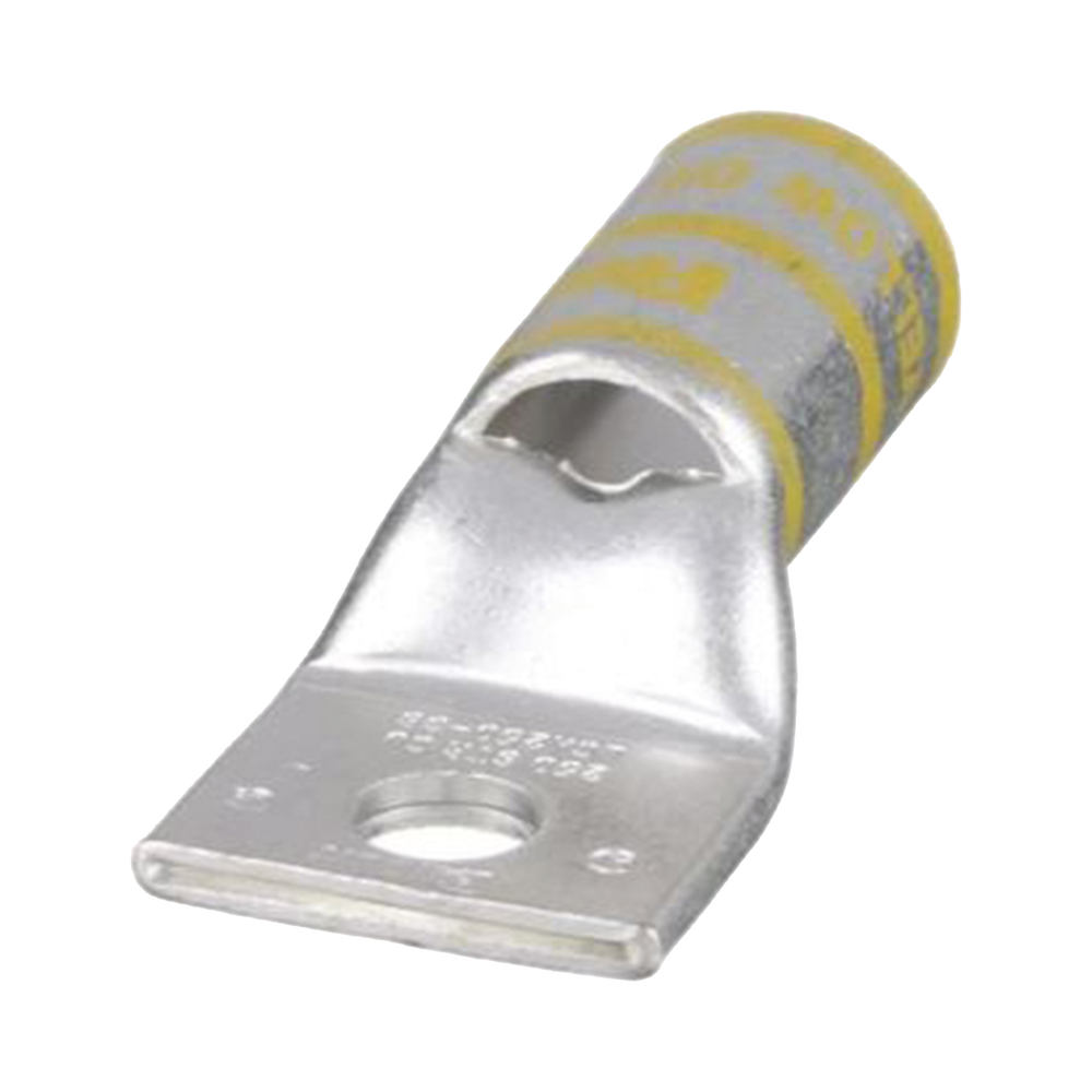 Zapata de compresión LCA250-38-X para cal. 250Kcm, Barreno para tornillo prisionero de 3/8, 1 Pz
