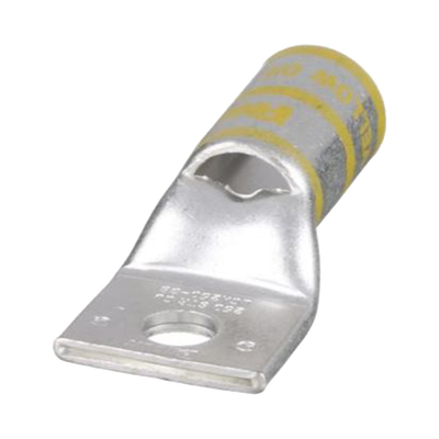 Zapata de compresión LCA250-38-X para cal. 250Kcm, Barreno para tornillo prisionero de 3/8, 1 Pz