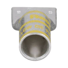 Zapata de compresión LCA250-38-X para cal. 250Kcm, Barreno para tornillo prisionero de 3/8, 1 Pz