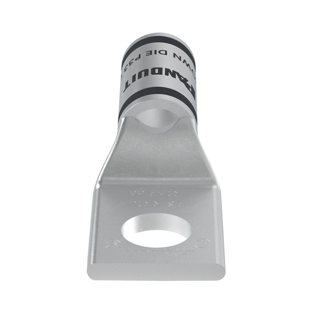 Zapata de compresión LCA2-56-Q, para cal. 2 Awg, Barreno para tornillo prisionero de 5/16, 1 Pz